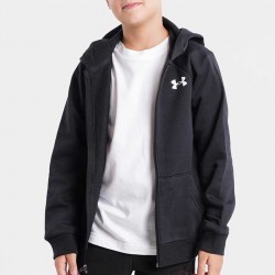 Under Armour RIVAL COTTON FZ HOODIE (1357613 001) Детски Суичър